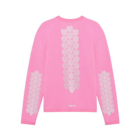 Longsleeve Gaufrette Pink | Malgré Lui