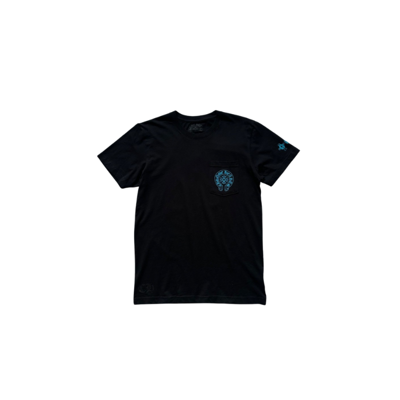 T-shirt Triple Cross Blue | Chrome Hearts