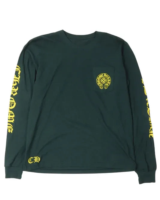 Longsleeve Green/Yellow | Chrome Hearts