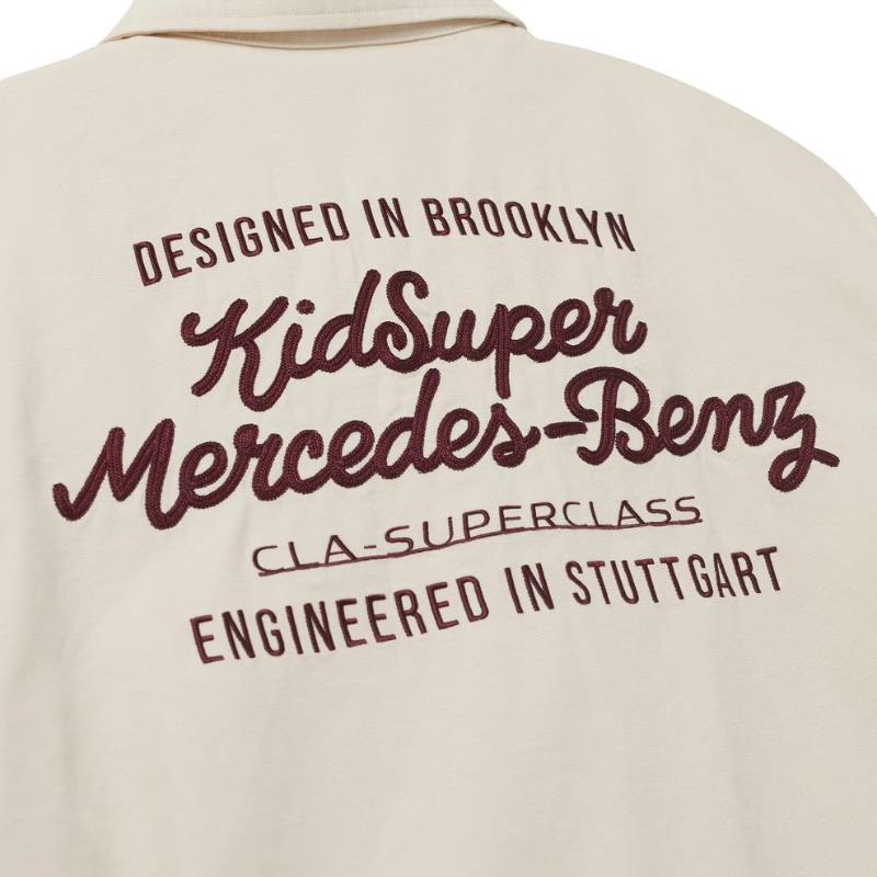 Jacket Work Cream | KidSuper x Mercedes Benz