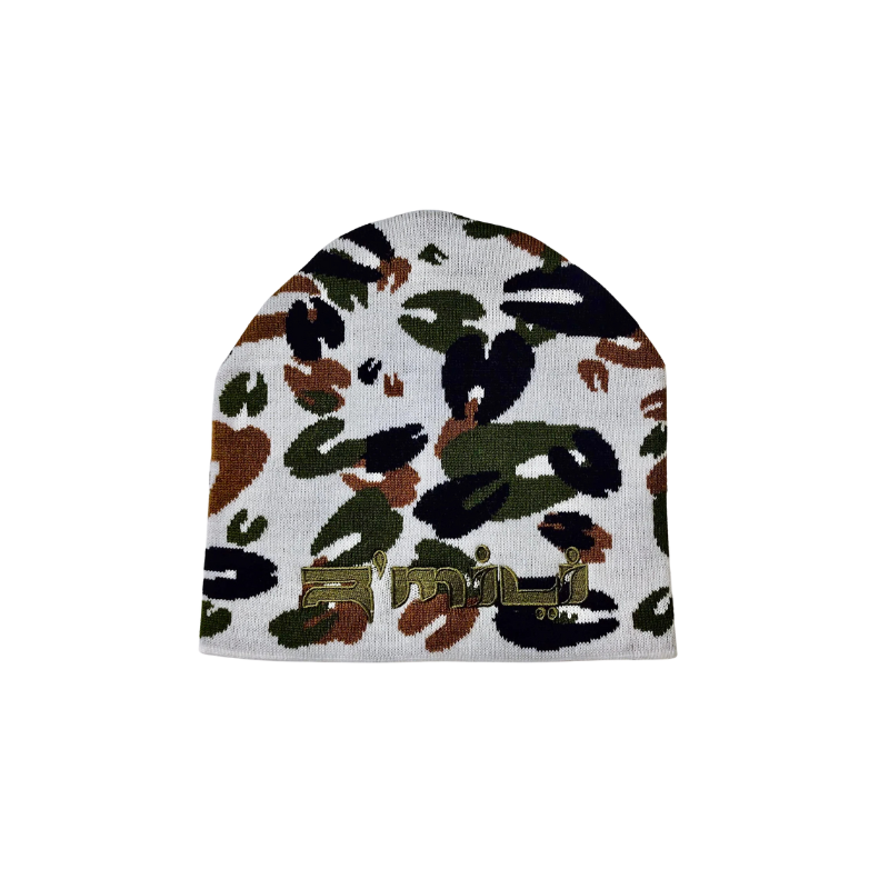 Beanie Camo White | R'MILI