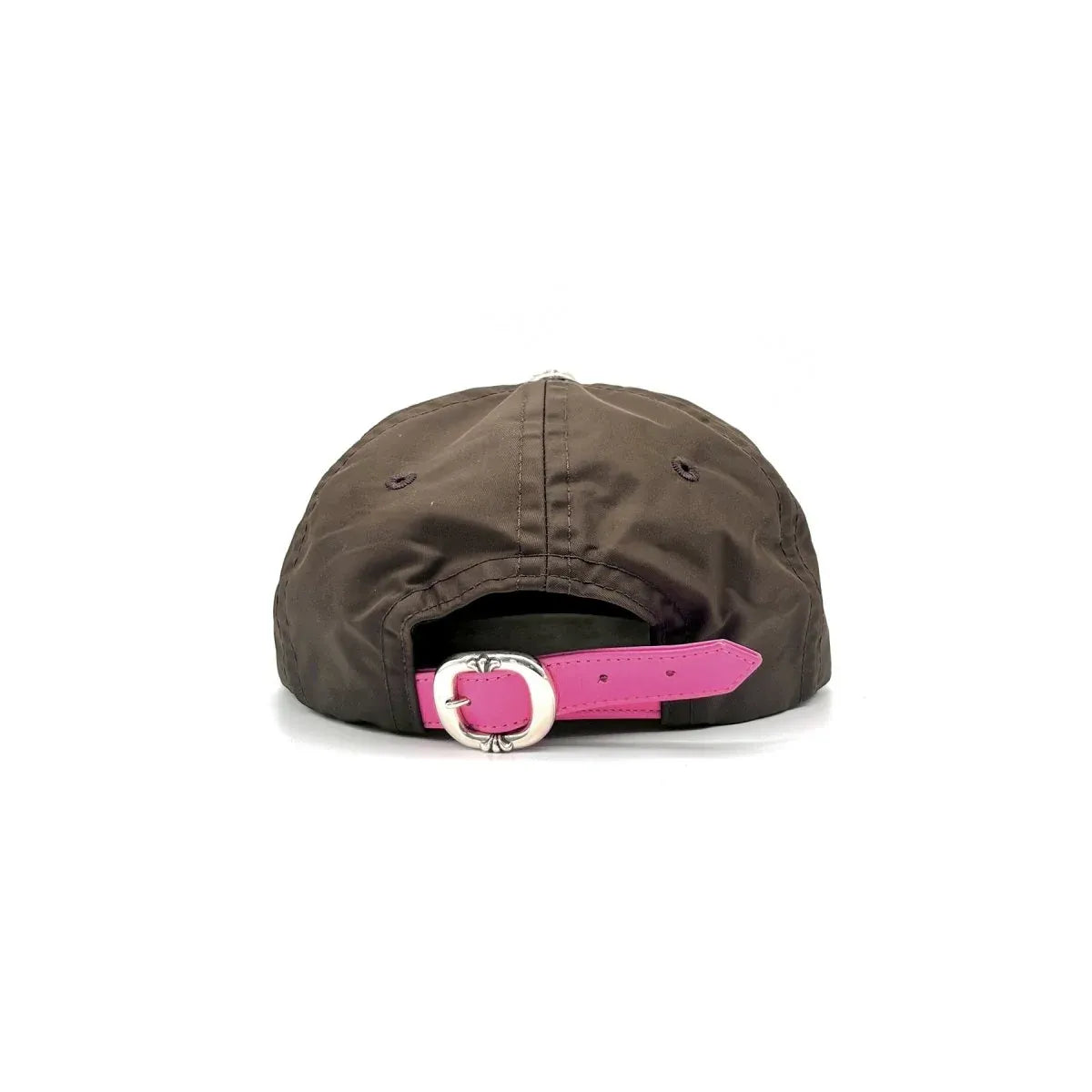 Cap Love Silver Button Brown | Chrome Hearts