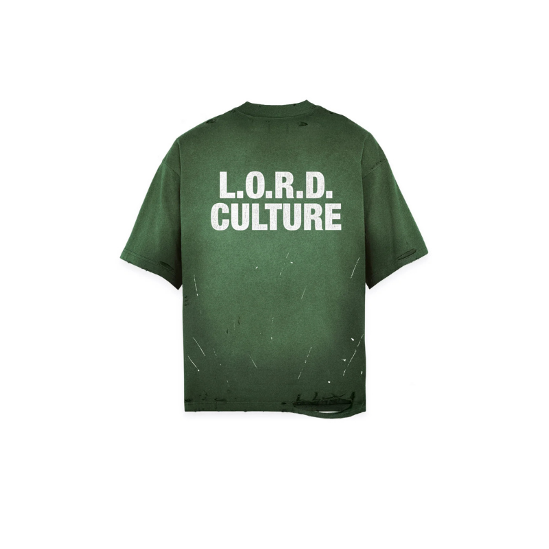 T-shirt Destroyed NSFW Green | Lord Culture