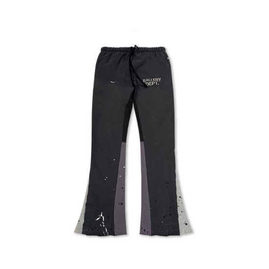 Joggers Painted Flare Black | Gallery dept.