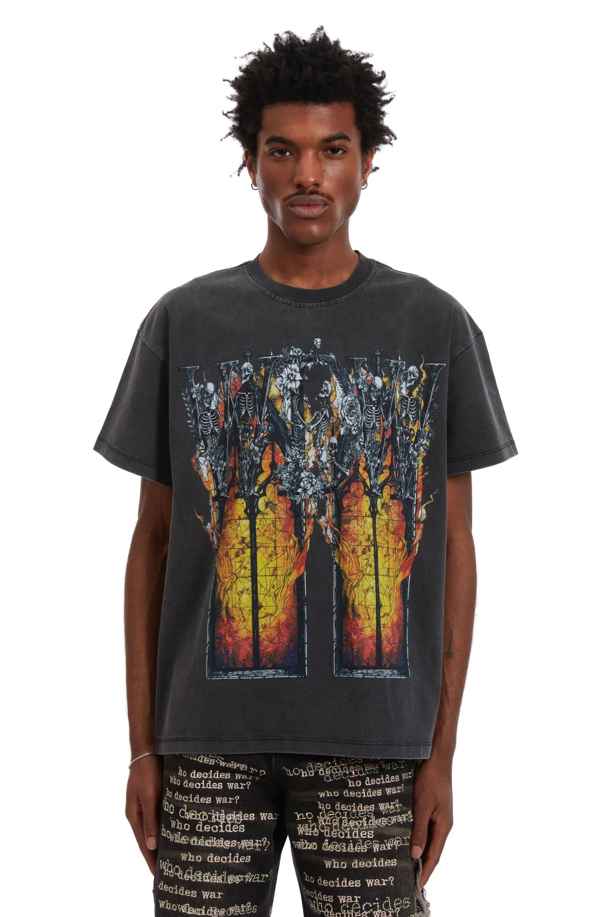 T-shirt Ember Chapel Coal | WhoDecidesWar — view 7