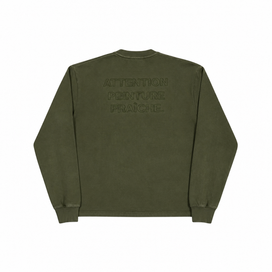 Longsleeve Deep Olive | APF