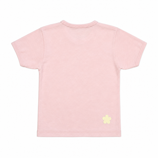 Baby Tee J'adore Paris Cream & Pink | Maison Guava