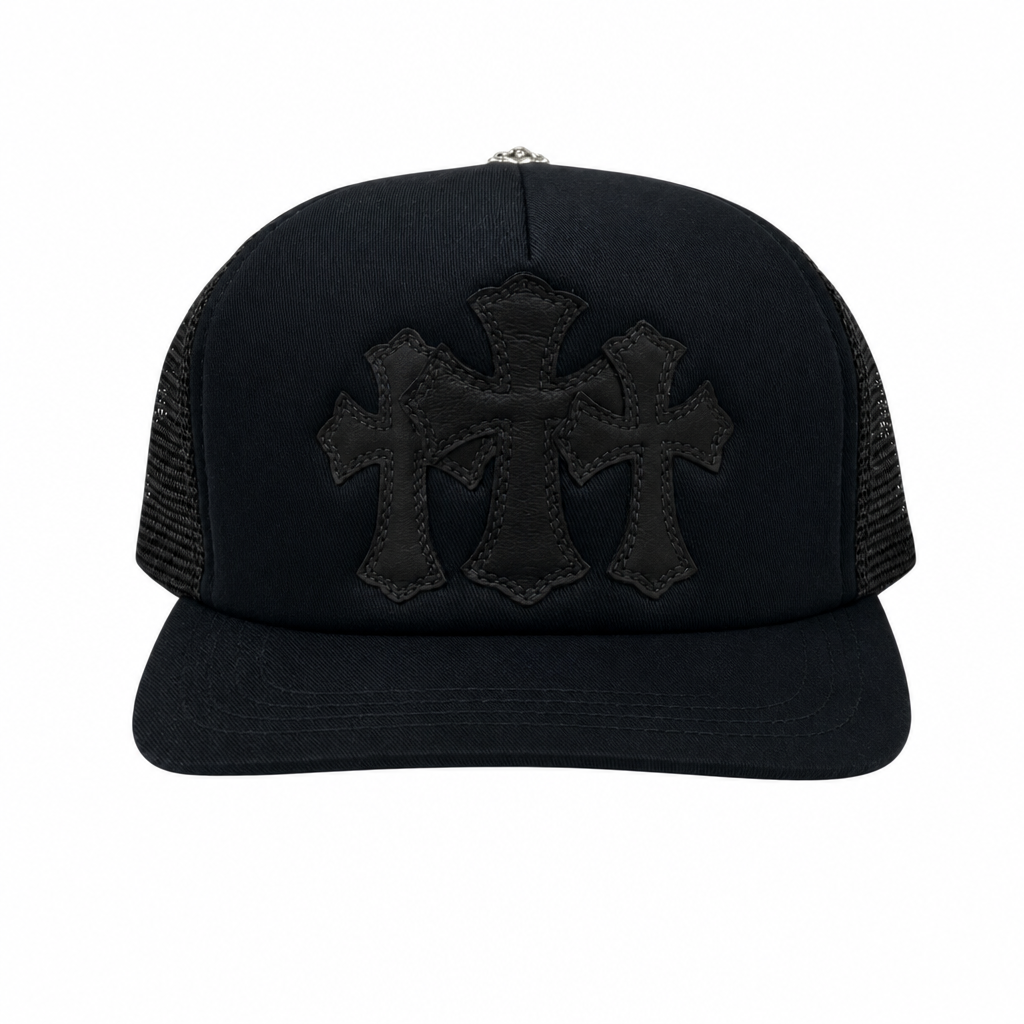 Cap Triple Black | Chrome Hearts
