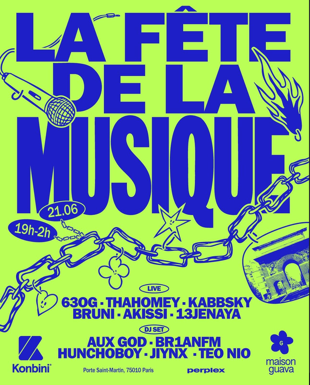 LA FÊTE DE LA MUSIQUE X KONBINI