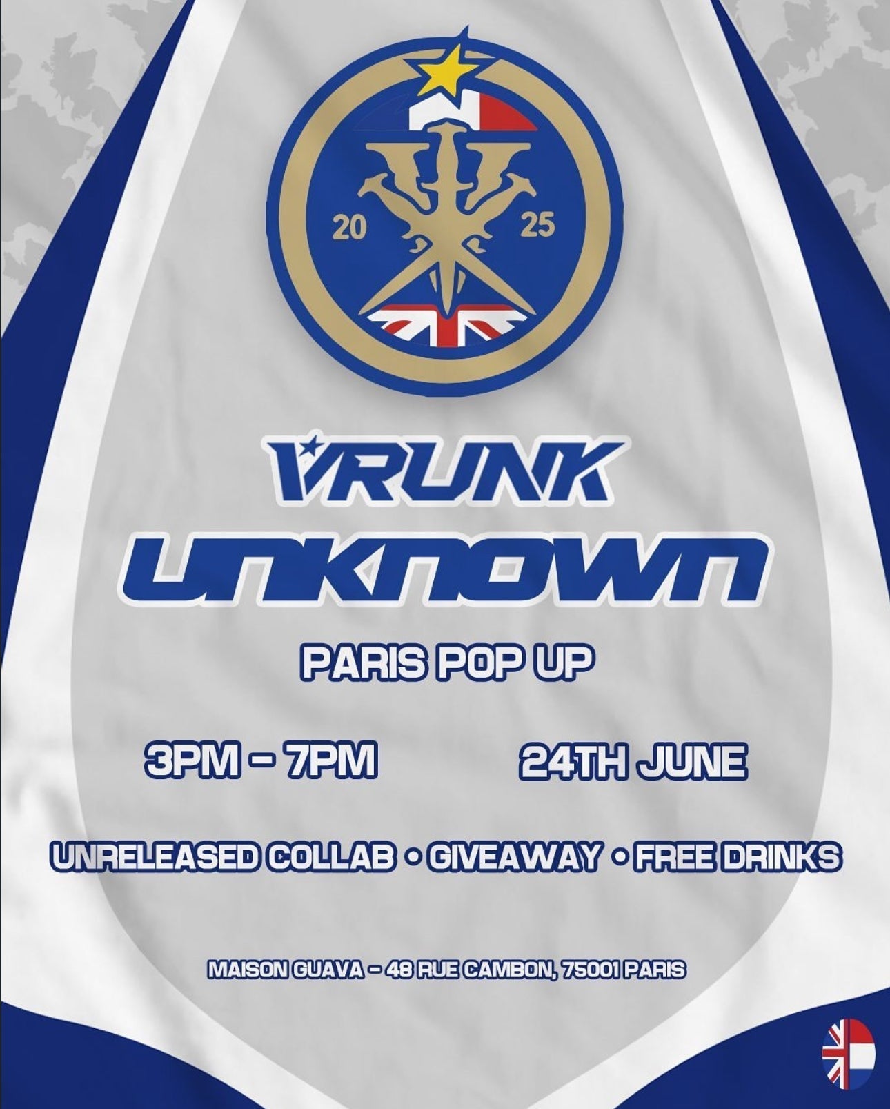 VRUNK X UNKNOWN X MAISON GUAVA