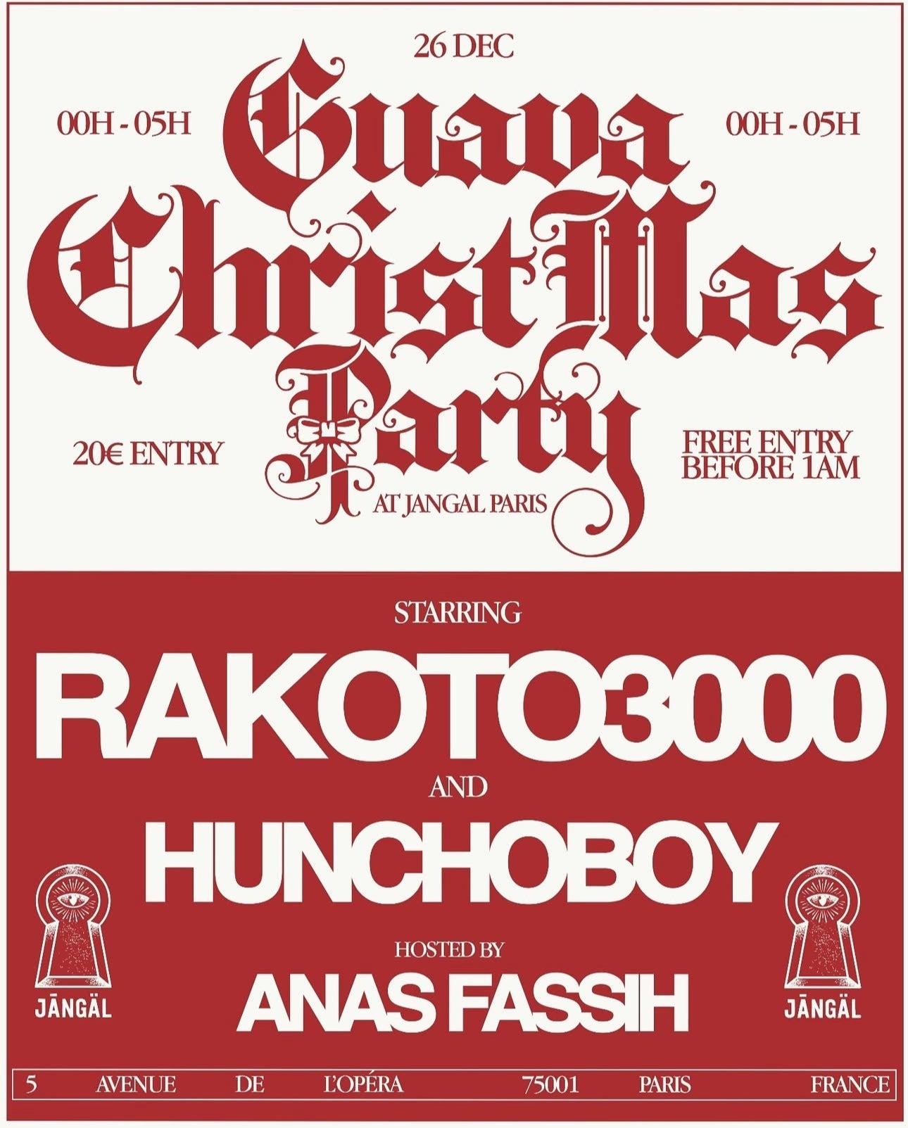 GUAVA CHRISTMAS PARTY @JANGAL