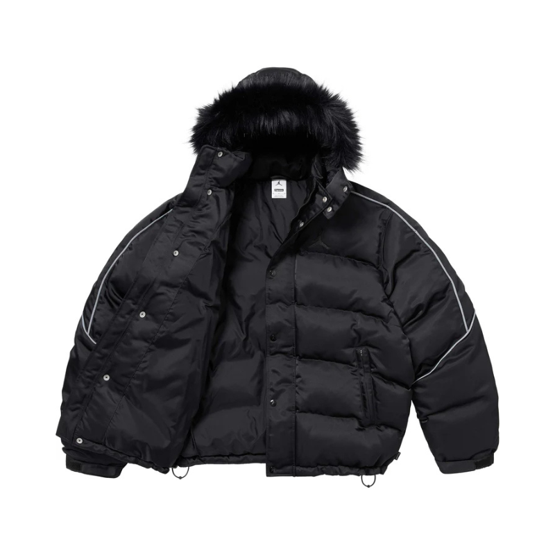 Puffer SUPREME X Jordan Black