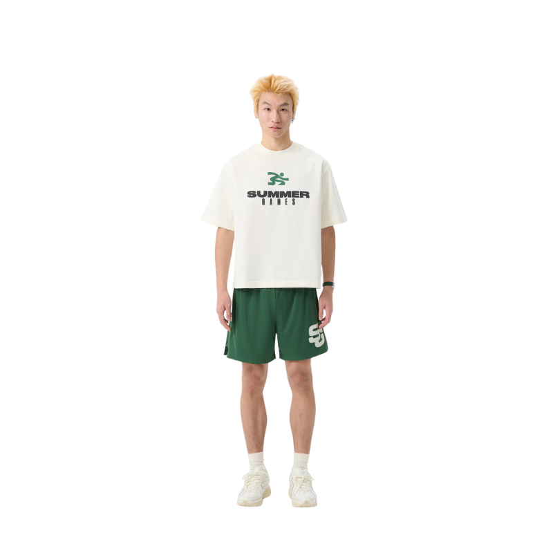 T-shirt SG Cream Green | SUMMER GAMES PRO