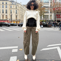 Knitwear Lace Cable White | Vaillant Studio