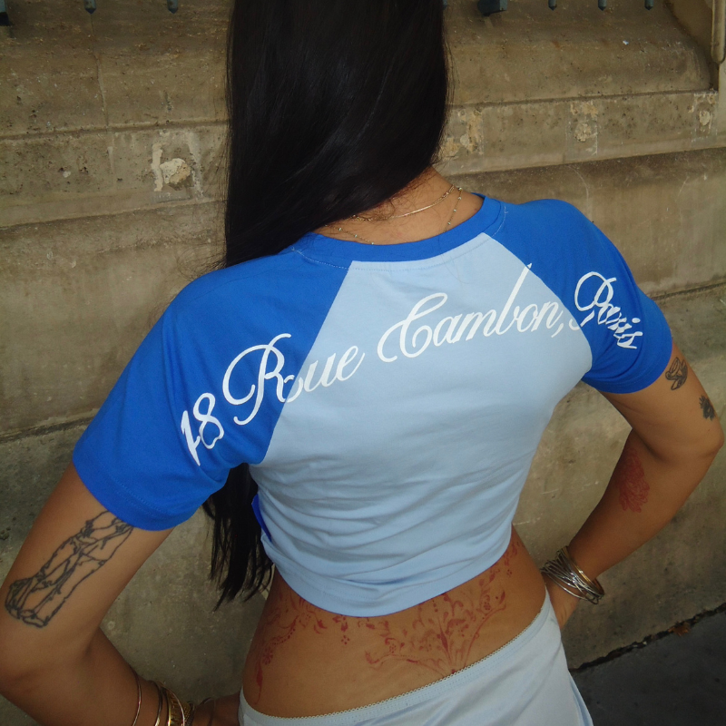 Tank Top "48 Rue Cambon Paris"  | Maison Guava