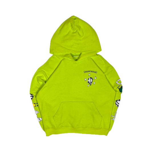 Chrome Hearts Matty Boy Lime Green Link Hoodie