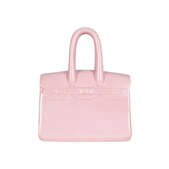 Home Decor Money Bag Piggy Bank (Blush) | Curves