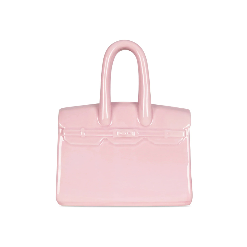 Home Decor Money Bag Piggy Bank (Blush) | Curves