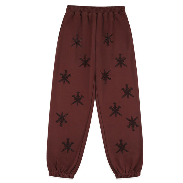 Joggers Brown Rhinestone | Unknown