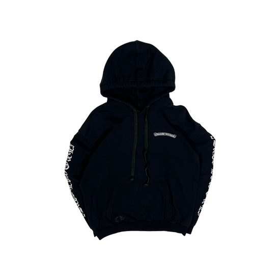 Hoodie Old English Black | Chrome Hearts