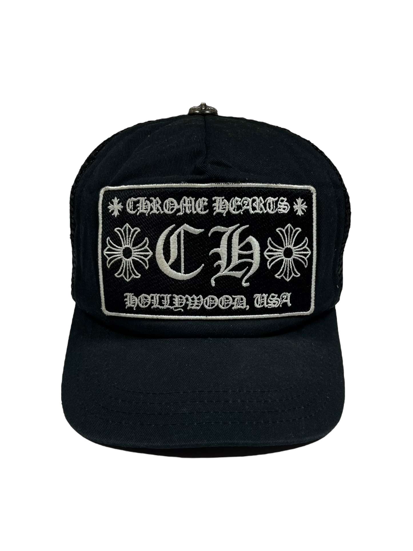 Chrome Hearts Black CH Logo Cap Vintage