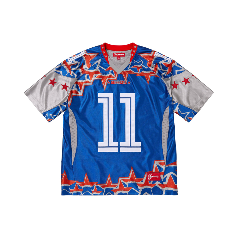 T-shirt Jersey Stars football blue  | Supreme