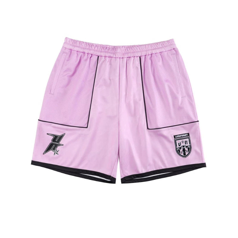 UNKNOWN Monogram Football Short Pink