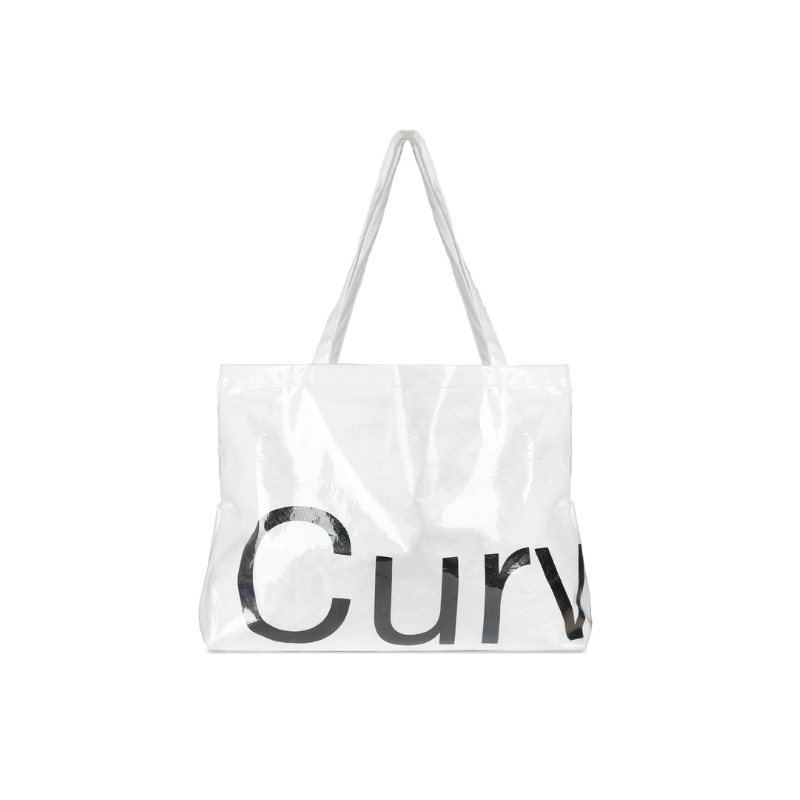 Tote Bag CURVES Large White