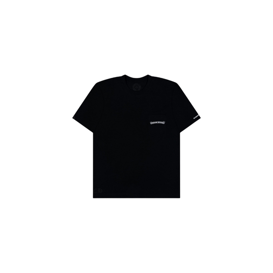 T-shirt Scroll Logo Black 2025 | Chrome Hearts