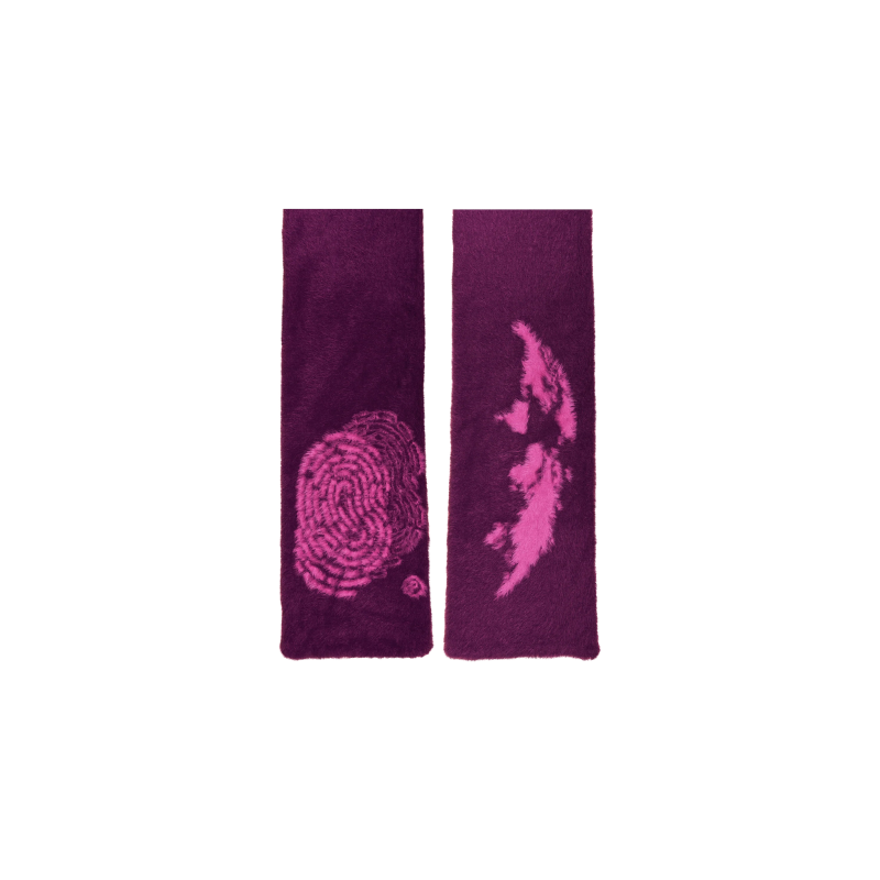 Scarf Mohair Fuchsia℗  | Pierre Bassene