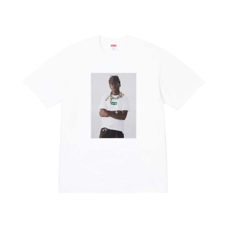 T-shirt Tyler TheCreator White  | Supreme