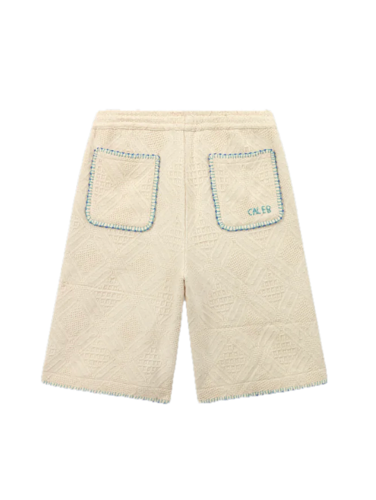 Shorts Maille Beige | Caleb