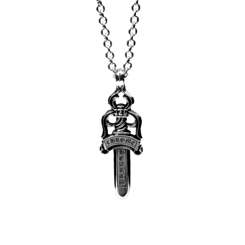 Necklace  Dagger small with ball chain (size small)  | Chrome Hearts