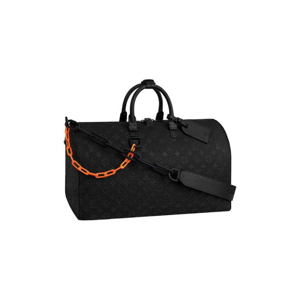 Keepall 50 Bandoulière Black Monogram | Louis Vuitton