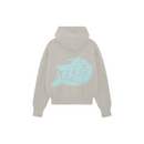 Zip Hoodie Grey Blue Neon | UNDEFINED 1999