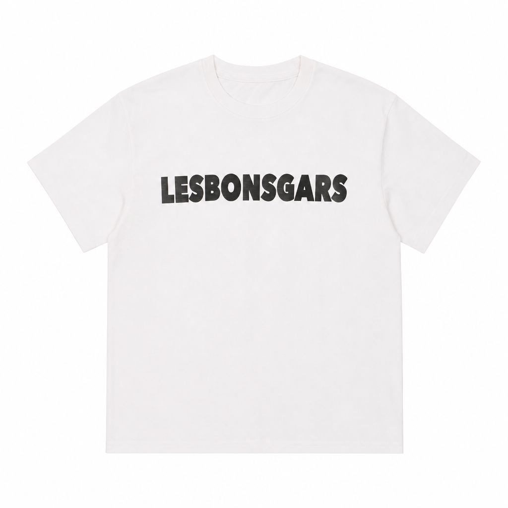 T-shirt Avenir White | Les Bons Gars