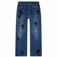 Jeans Cross Patch Levi's 517 Light Blue Levi's | Chrome Hearts, Hype clothes, view 2