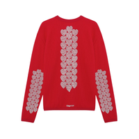 Longsleeve Gaufrette Red | Malgré Lui