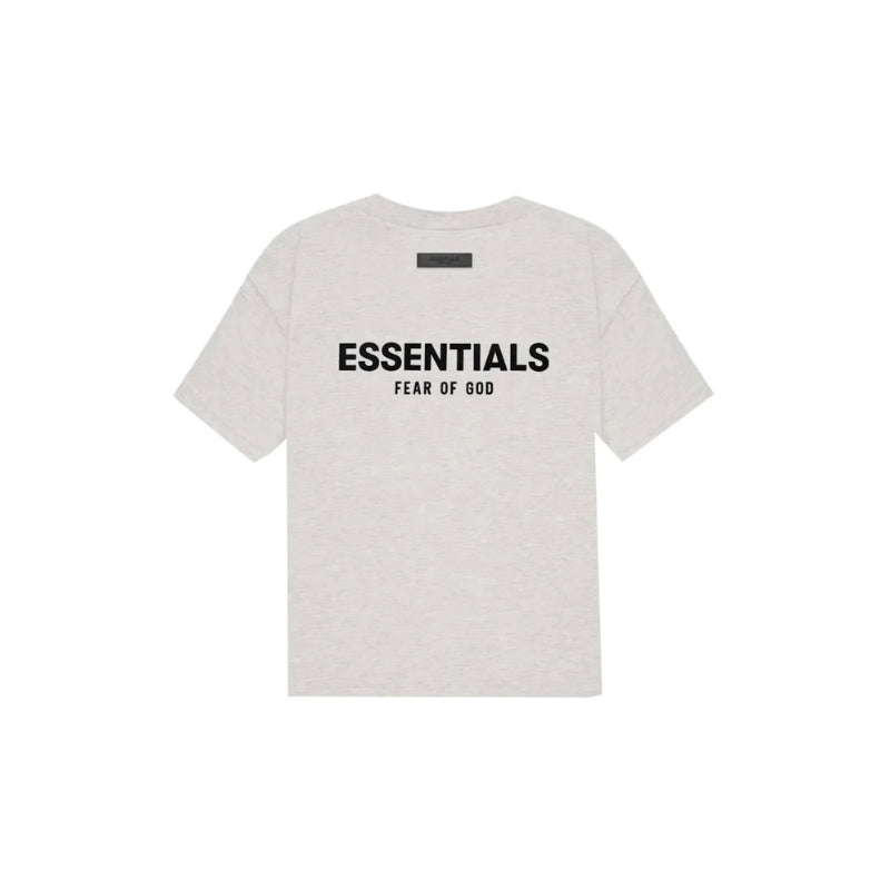 Tee ESSENTIALS Light Oatmeal Back