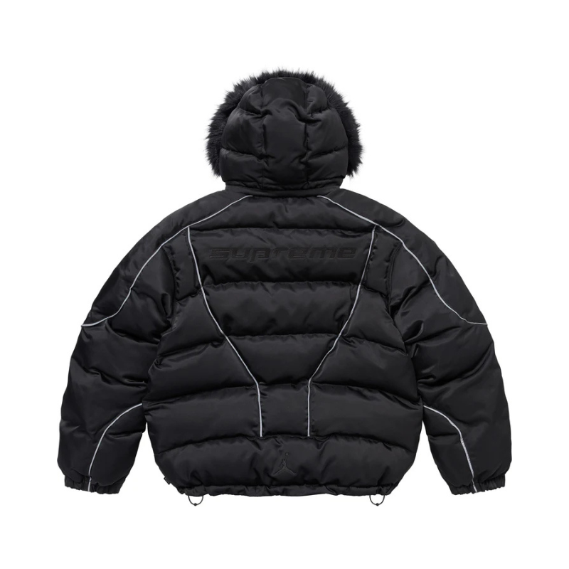 Puffer SUPREME X Jordan Black