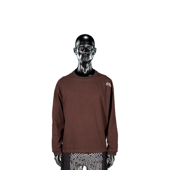 Longsleeve Brown Digital Camo℗  | Pierre Bassene