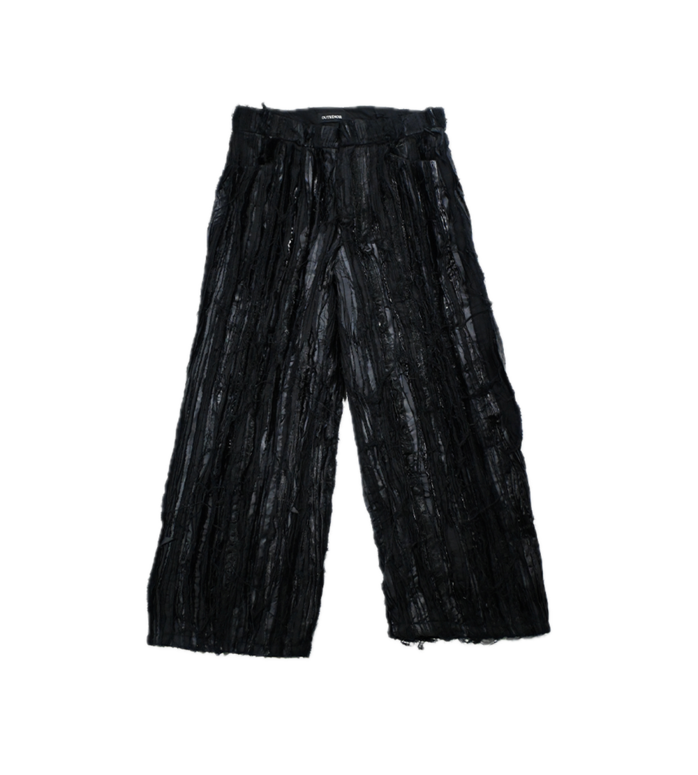 Pantalon OUTRENOIR Texture Black