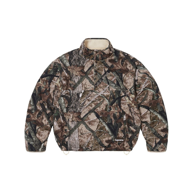 Veste SUPREME Camo Foret Polartech