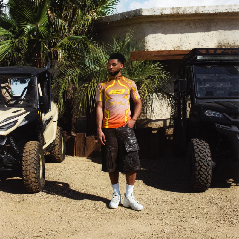 Jersey El Bab Brown & Orange | R'MILI