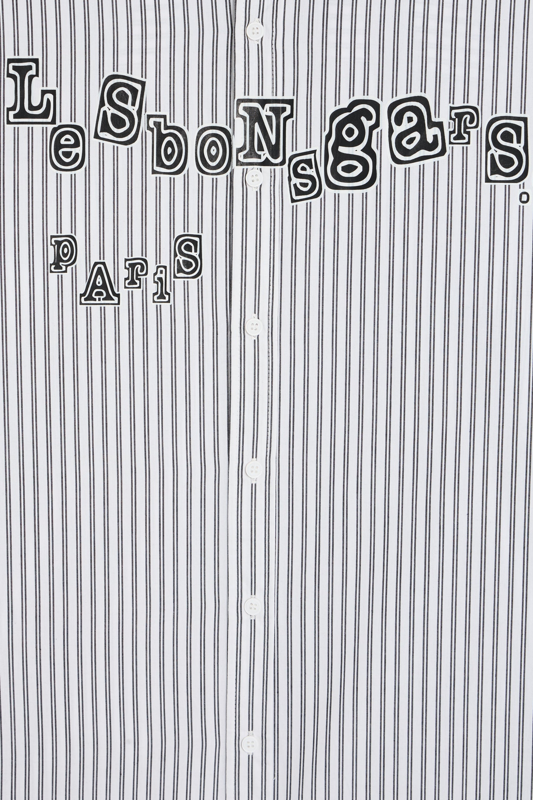 Shirt Rayé Blanche | Les Bons Gars