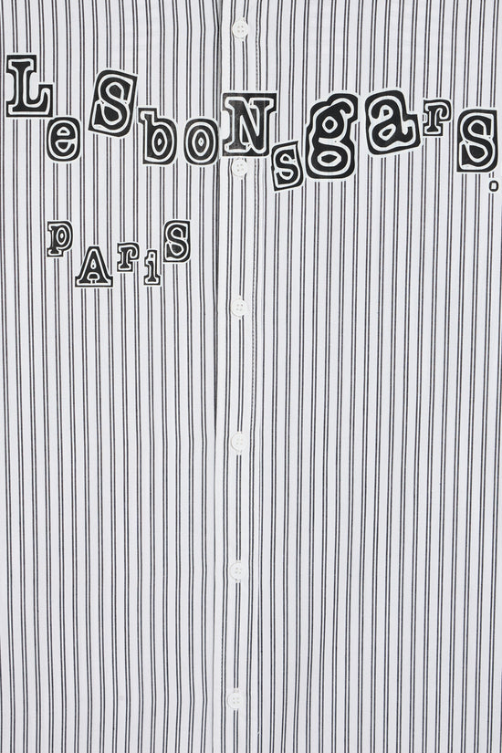 Shirt Rayé Blanche | Les Bons Gars
