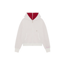 Zip Hoodie White Red | UNDEFINED 1999