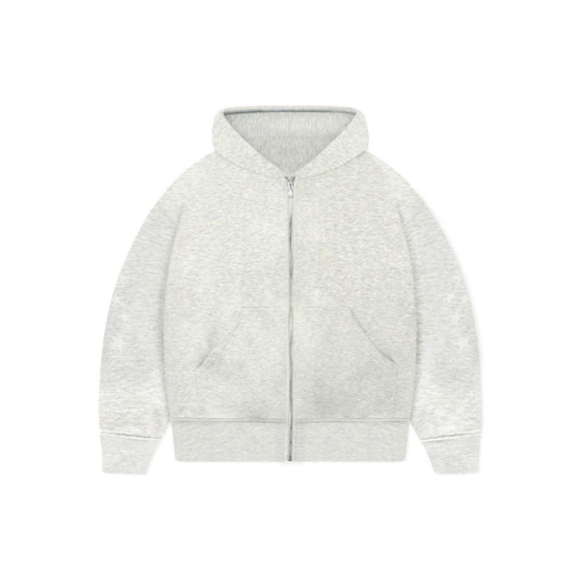 Zip Hoodie Cosmos Grey | Année Lumière