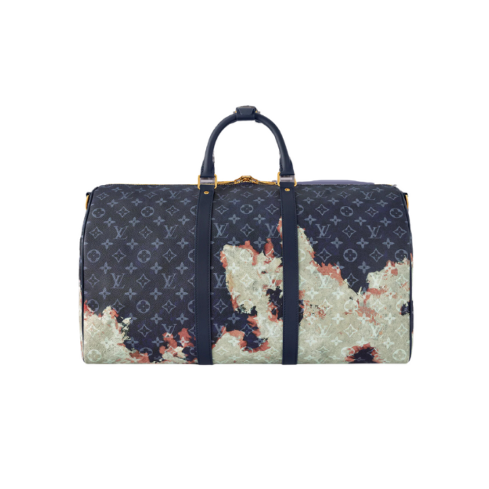 Keepall Graphique Navy Gold 50