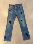 Jeans Washed Blue Levis 517 | Chrome Hearts, Hype clothes, view 3